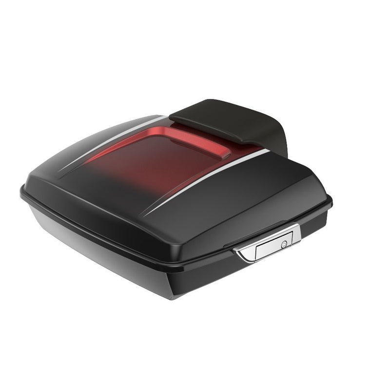 Advanblack Razor Rear Tour Trunk Pack For  '97-'26 Harley Touring / Softail