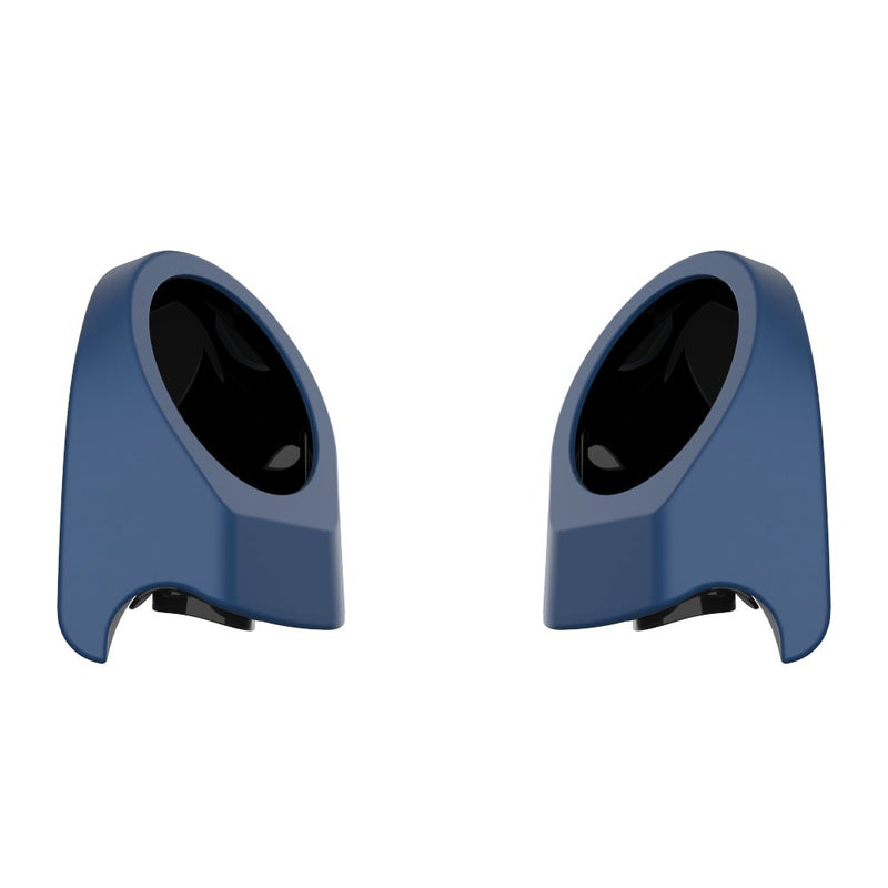 Advanblack Color Matched 6.5 Inch Speaker Pods for Advanblack & Harley King Rear Tour Trunk Pack