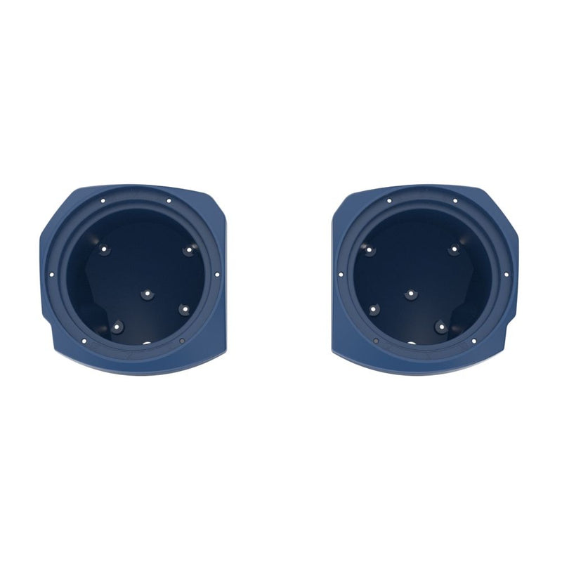 Advanblack Color-Matched 8-inch Speaker Pods for 23.5-Up Harley Touring