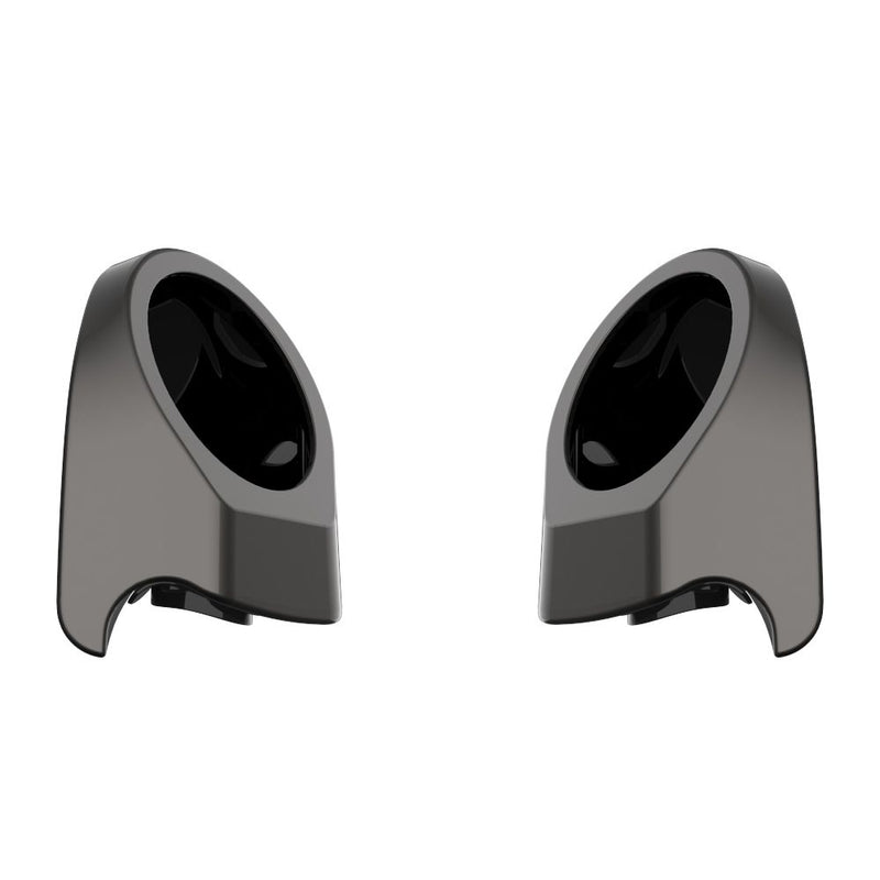 Advanblack Color Matched 6.5 Inch Speaker Pods for Advanblack & Harley King Rear Tour Trunk Pack