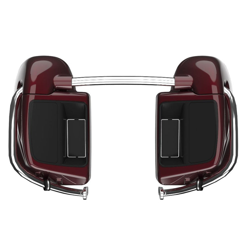 Advanblack Rushmore Lower Vented Fairings for 2014-2023 Harley Davidson Touring