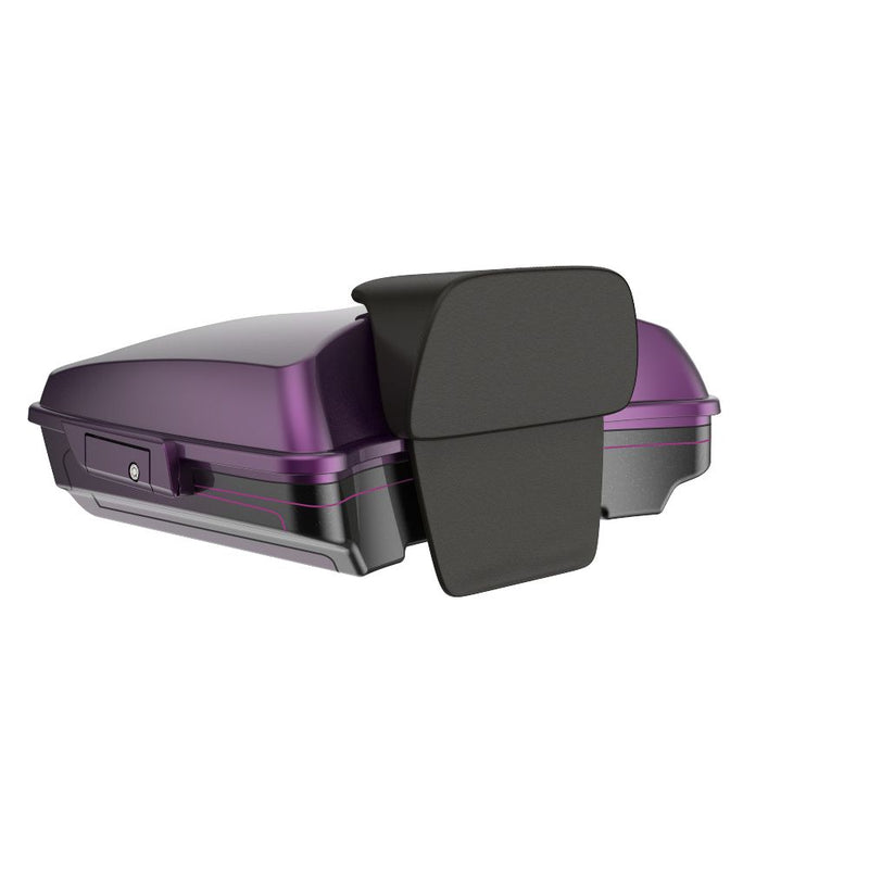 Advanblack Razor Rear Tour Trunk Pack For  '97-'26 Harley Touring / Softail