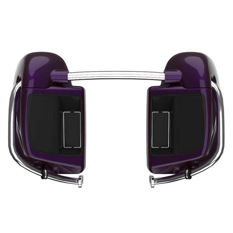Advanblack Rushmore Lower Vented Fairings for 2014-2023 Harley Davidson Touring