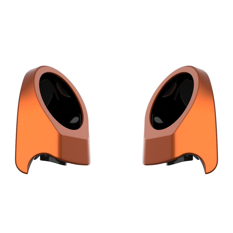 Advanblack Color Matched 6.5 Inch Speaker Pods for Advanblack & Harley King Rear Tour Trunk Pack