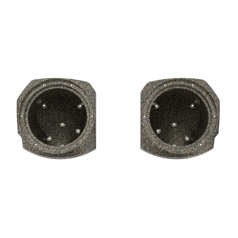 Advanblack Color-Matched 8-inch Speaker Pods for 23.5-Up Harley Touring