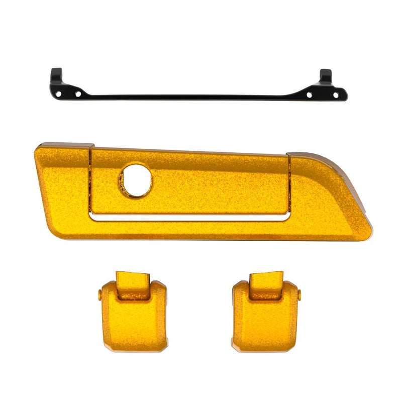Advanblack Color Matched Hinges & Latch kit  For Advanblack & Harley Razor Chopped King Rear Tour Trunk Pack