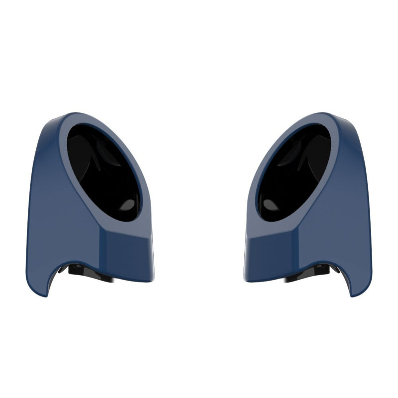 Advanblack Color Matched 6.5 Inch Speaker Pods for Advanblack & Harley King Rear Tour Trunk Pack