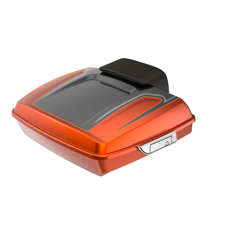 Advanblack Razor Rear Tour Trunk Pack For  '97-'26 Harley Touring / Softail