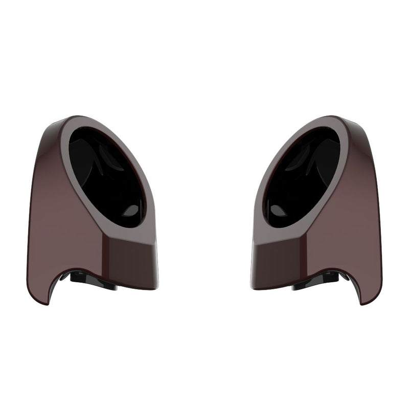 Advanblack Color Matched 6.5 Inch Speaker Pods for Advanblack & Harley King Rear Tour Trunk Pack