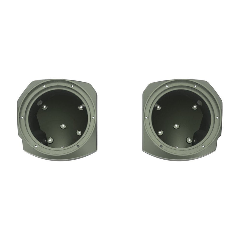 Advanblack Color-Matched 8-inch Speaker Pods for 23.5-Up Harley Touring