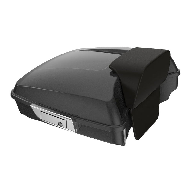 Advanblack Razor Rear Tour Trunk Pack For  '97-'26 Harley Touring / Softail