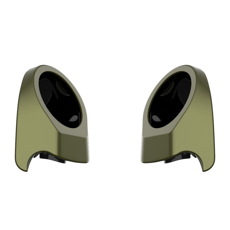 Advanblack Color Matched 6.5 Inch Speaker Pods for Advanblack & Harley King Rear Tour Trunk Pack