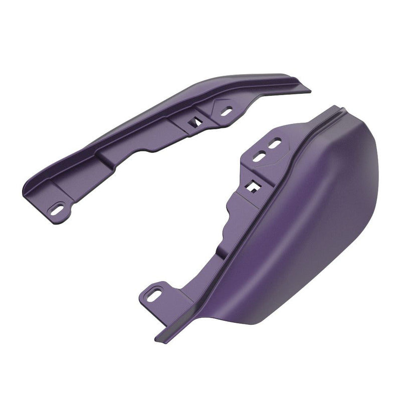 Advanblack Mid-Frame Air Deflectors heat shield For '09Up Harley Davidson Touring