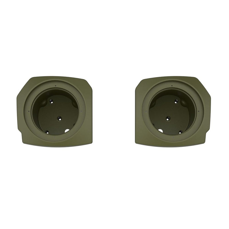 Advanblack Color-Matched 6.5" Speaker Pods for 23.5-Up Harley Touring