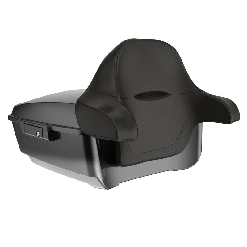 Advanblack King Rear Tour Trunk Pack For  '97-'26 Harley Touring / Softail