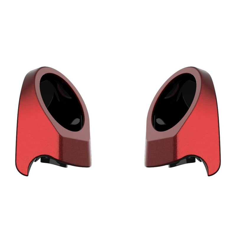 Advanblack Color Matched 6.5 Inch Speaker Pods for Advanblack & Harley King Rear Tour Trunk Pack