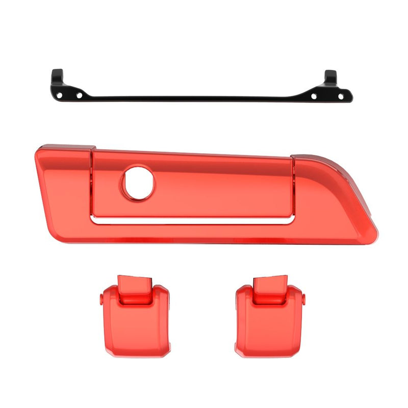 Advanblack Color Matched Hinges & Latch kit  For Advanblack & Harley Razor Chopped King Rear Tour Trunk Pack