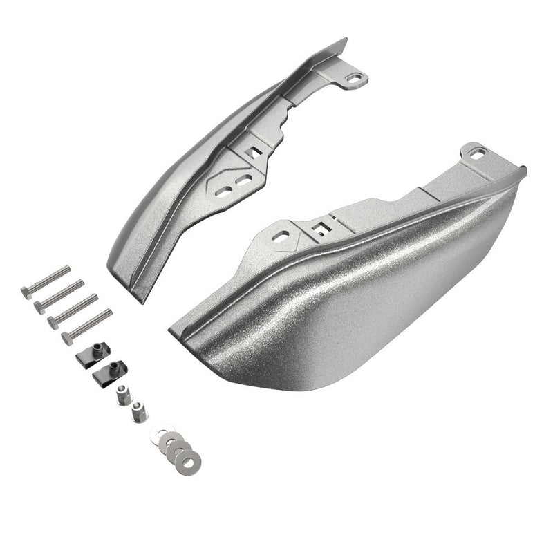 Advanblack Mid-Frame Air Deflectors heat shield For '09Up Harley Davidson Touring