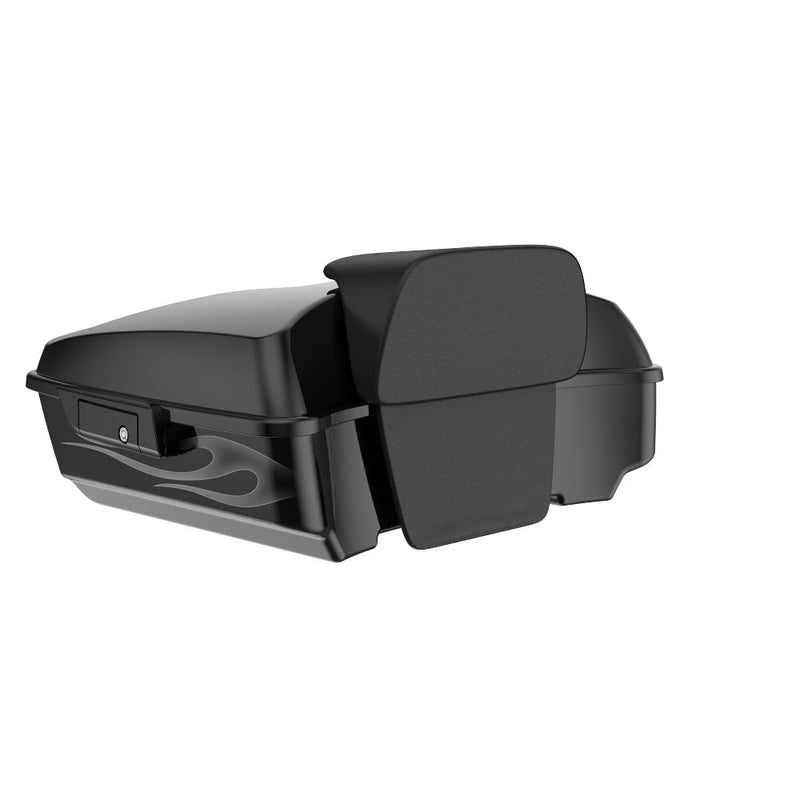 Advanblack Chopped Rear Tour Trunk Pack For  '97-'26 Harley Touring / Softail