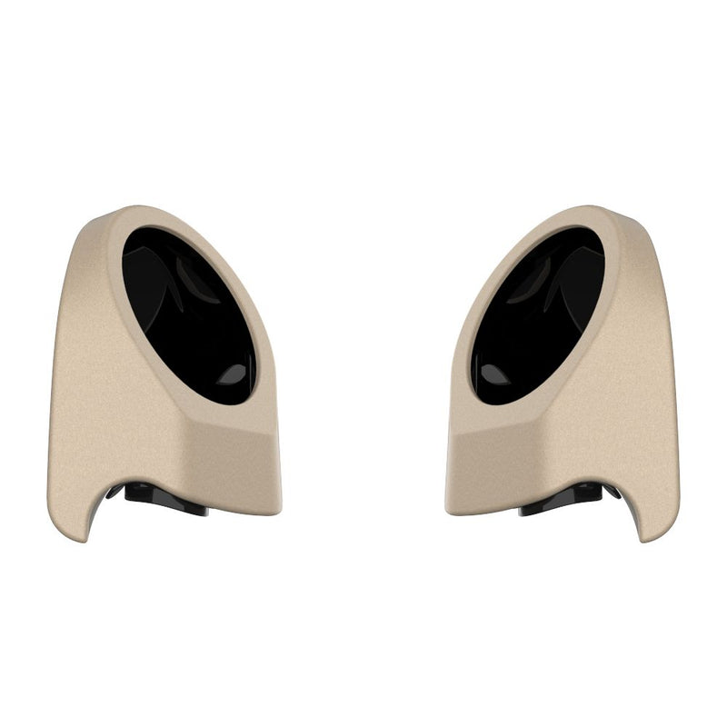 Advanblack Color Matched 6.5 Inch Speaker Pods for Advanblack & Harley King Rear Tour Trunk Pack
