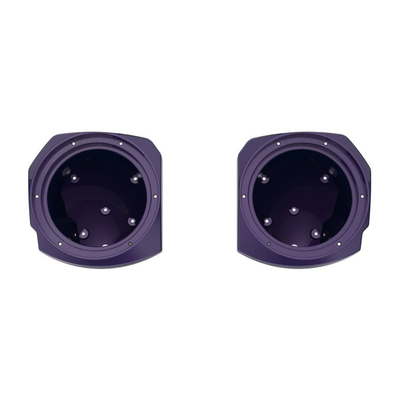 Advanblack Color-Matched 8-inch Speaker Pods for 23.5-Up Harley Touring