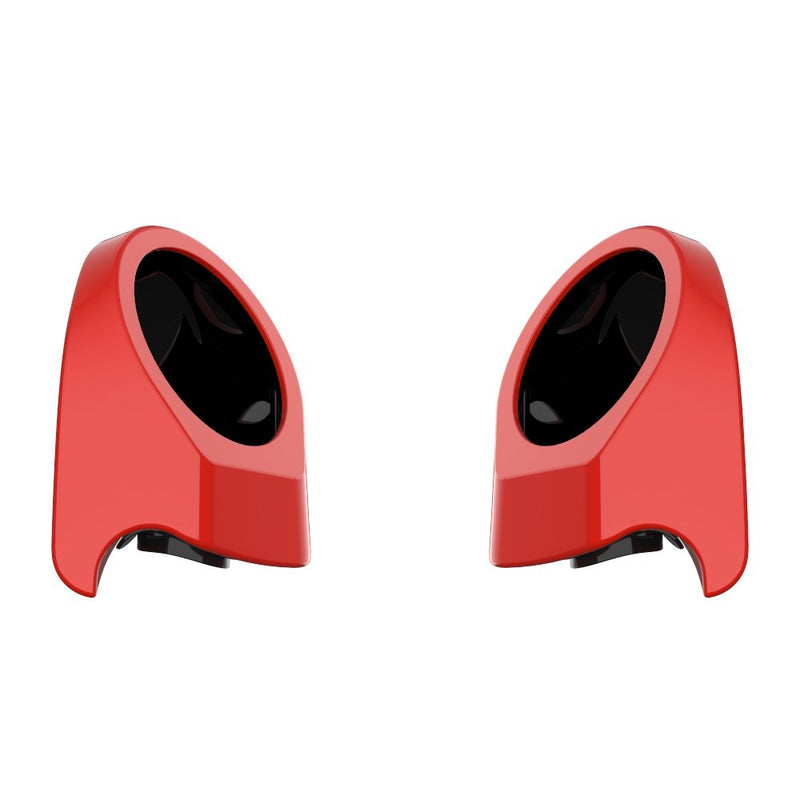 Advanblack Color Matched 6.5 Inch Speaker Pods for Advanblack & Harley King Rear Tour Trunk Pack
