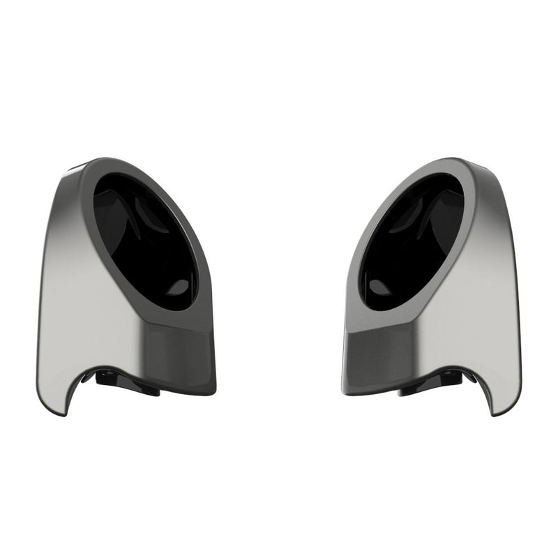 Advanblack Color Matched 6.5 Inch Speaker Pods for Advanblack & Harley King Rear Tour Trunk Pack