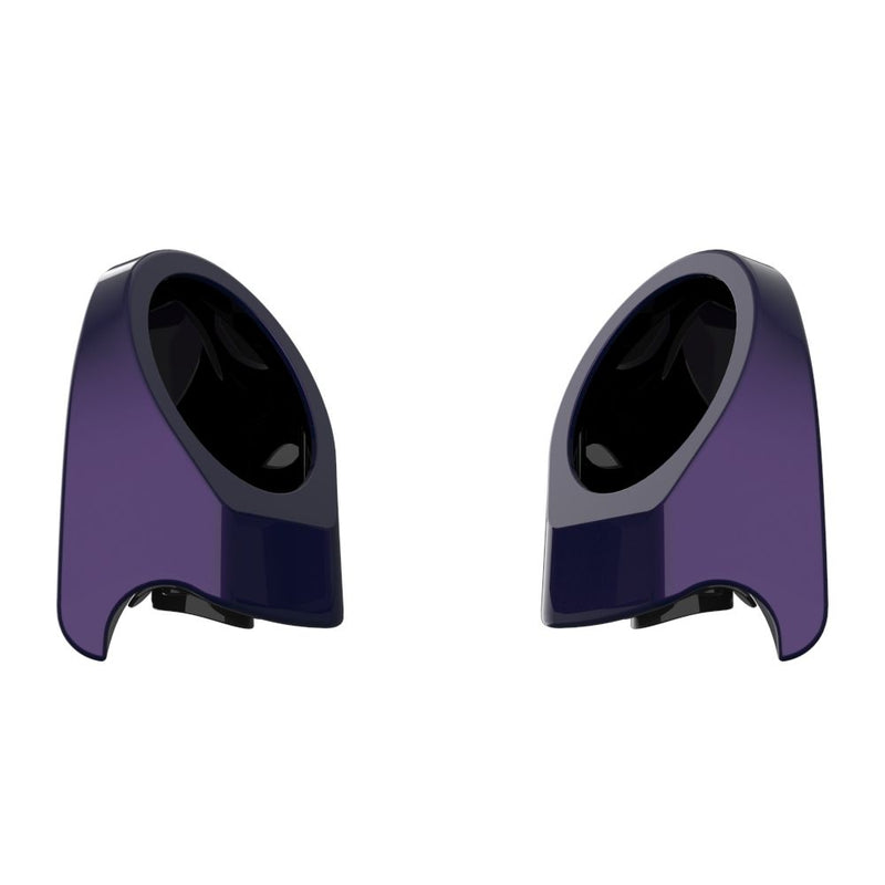 Advanblack Color Matched 6.5 Inch Speaker Pods for Advanblack & Harley King Rear Tour Trunk Pack
