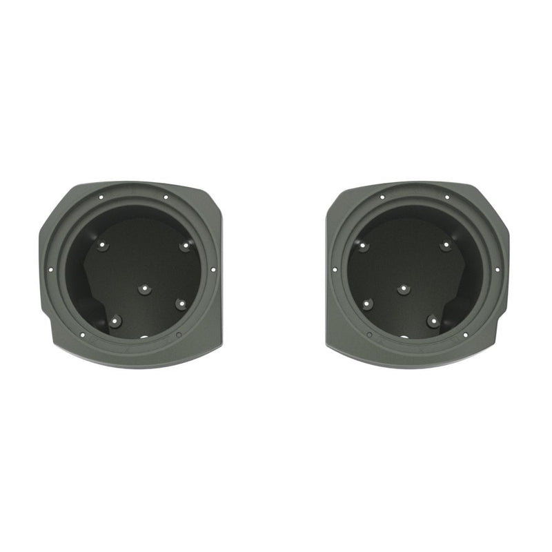 Advanblack Color-Matched 8-inch Speaker Pods for 23.5-Up Harley Touring
