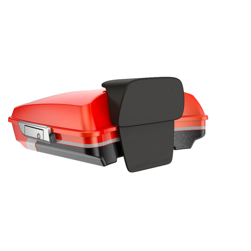 Advanblack Razor Rear Tour Trunk Pack For  '97-'26 Harley Touring / Softail