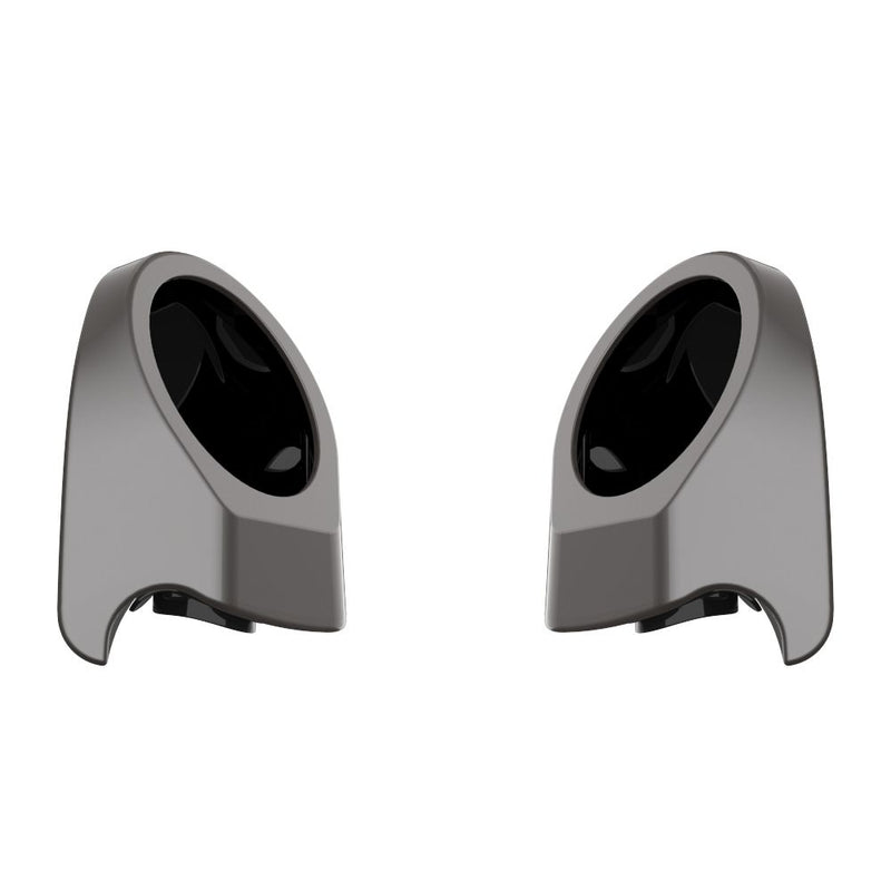 Advanblack Color Matched 6.5 Inch Speaker Pods for Advanblack & Harley King Rear Tour Trunk Pack