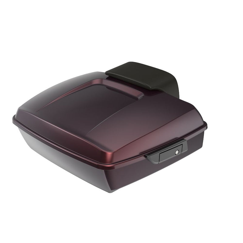 Advanblack Chopped Rear Tour Trunk Pack For  '97-'26 Harley Touring / Softail
