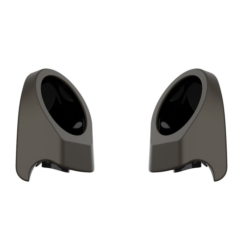 Advanblack Color Matched 6.5 Inch Speaker Pods for Advanblack & Harley King Rear Tour Trunk Pack