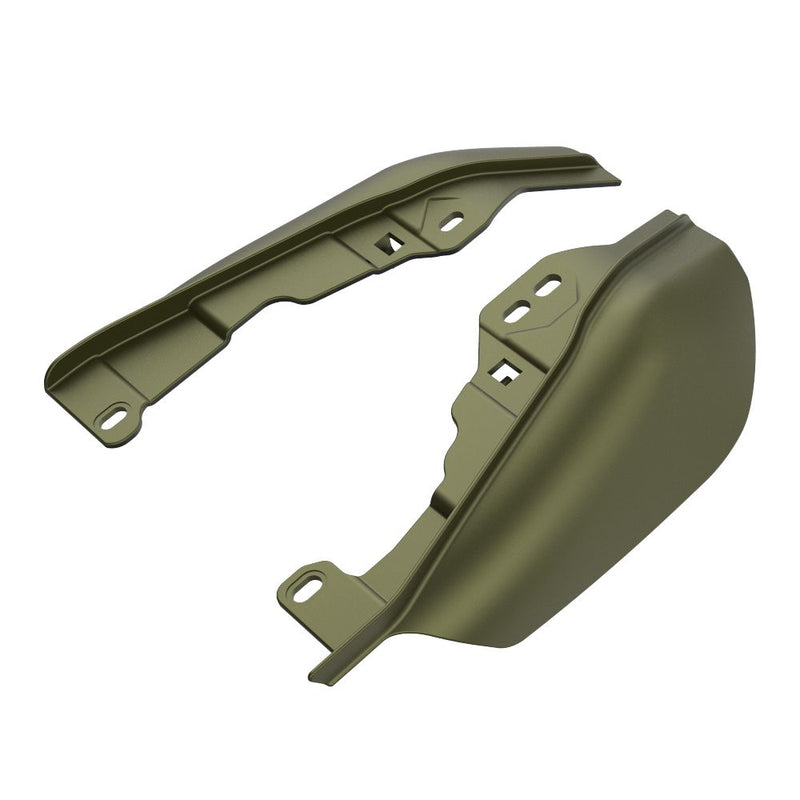 Advanblack Mid-Frame Air Deflectors heat shield For '09Up Harley Davidson Touring