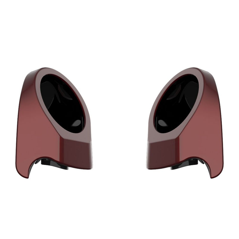 Advanblack Color Matched 6.5 Inch Speaker Pods for Advanblack & Harley King Rear Tour Trunk Pack