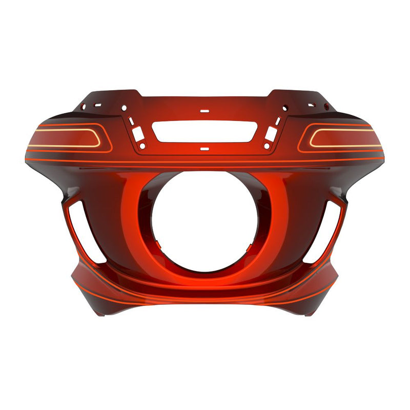 Advanblack Color-Matched ST Style Front fairings For Harley Road King, Low Rider/ S, Street Bob, Slim,Fat Bob & Dyna