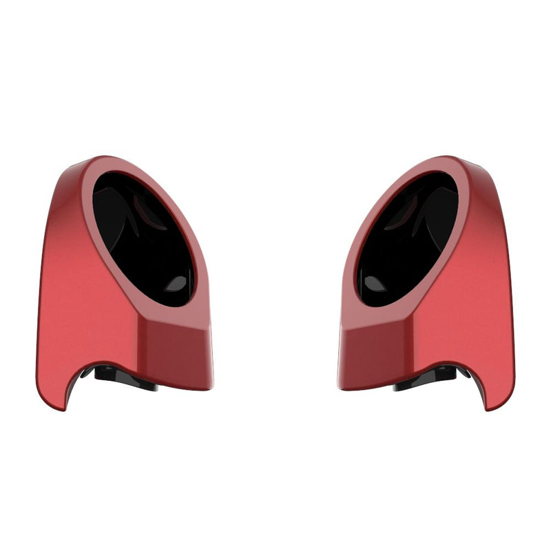 Advanblack Color Matched 6.5 Inch Speaker Pods for Advanblack & Harley King Rear Tour Trunk Pack