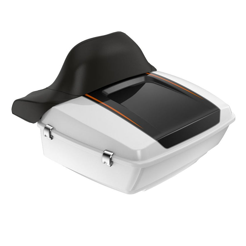 Advanblack King Rear Tour Trunk Pack For  '97-'26 Harley Touring / Softail