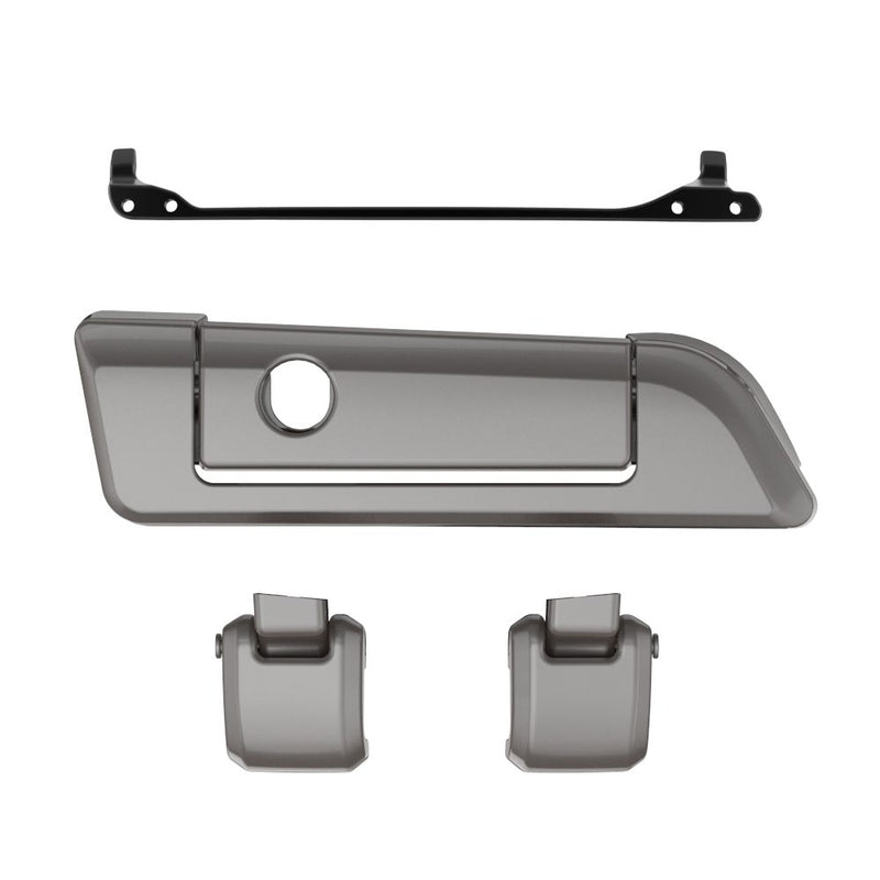 Advanblack Color Matched Hinges & Latch kit  For Advanblack & Harley Razor Chopped King Rear Tour Trunk Pack