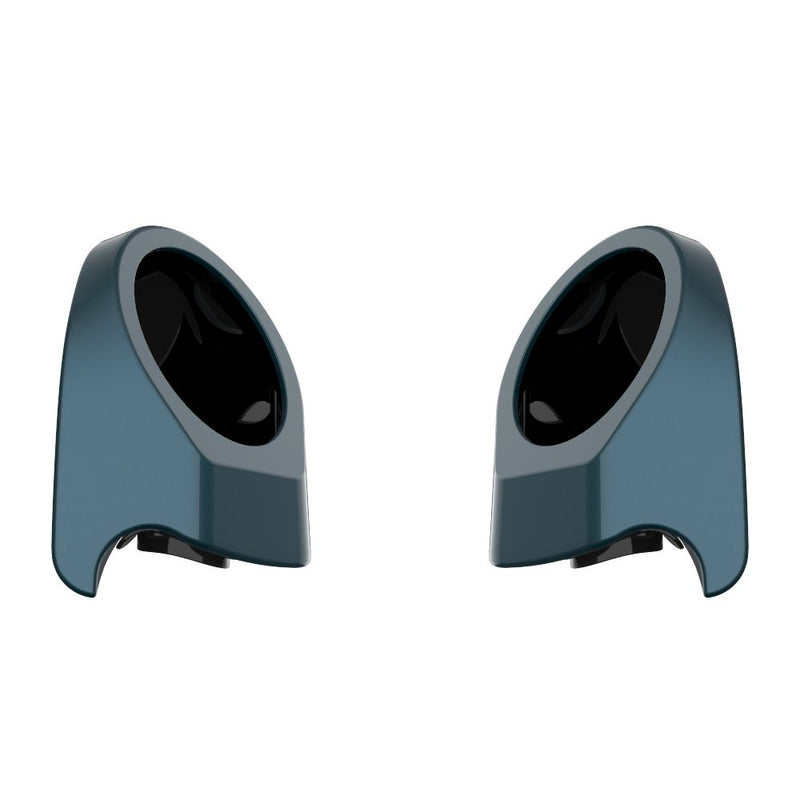 Advanblack Color Matched 6.5 Inch Speaker Pods for Advanblack & Harley King Rear Tour Trunk Pack