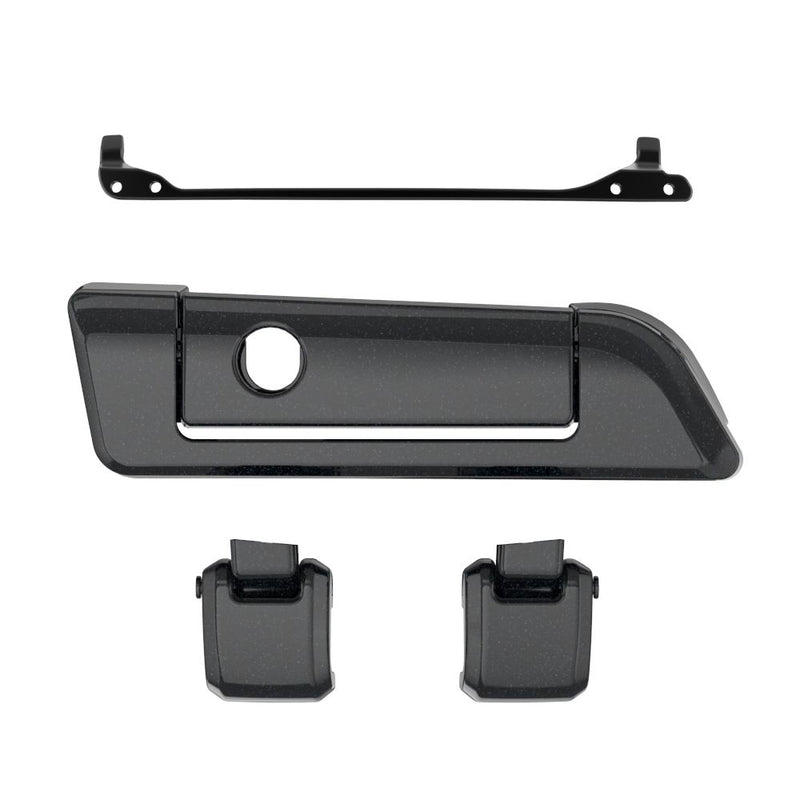 Advanblack Color Matched Hinges & Latch kit  For Advanblack & Harley Razor Chopped King Rear Tour Trunk Pack