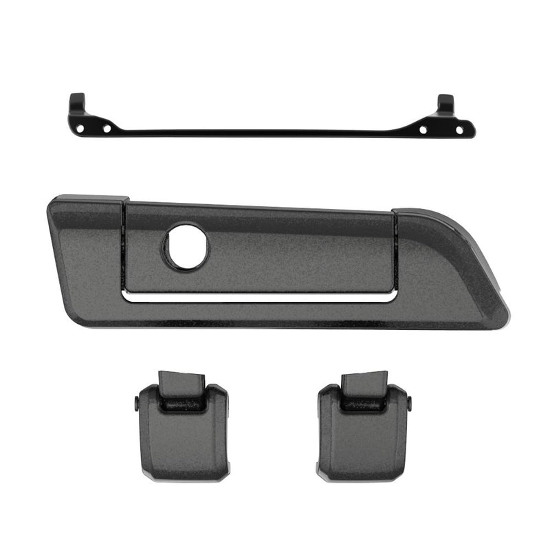 Advanblack Color Matched Hinges & Latch kit  For Advanblack & Harley Razor Chopped King Rear Tour Trunk Pack