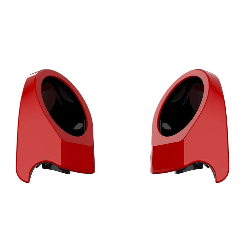 Advanblack Color Matched 6.5 Inch Speaker Pods for Advanblack & Harley King Rear Tour Trunk Pack