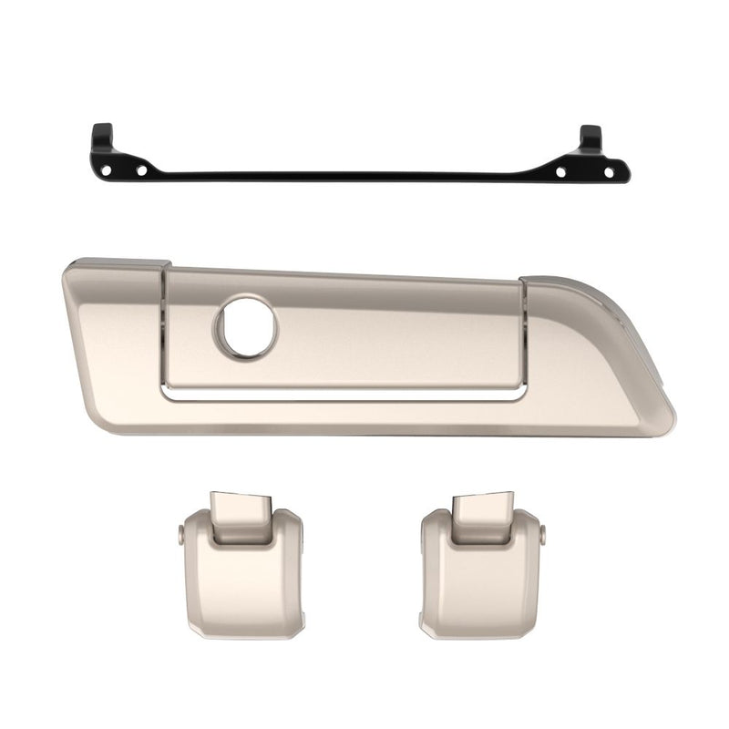 Advanblack Color Matched Hinges & Latch kit  For Advanblack & Harley Razor Chopped King Rear Tour Trunk Pack