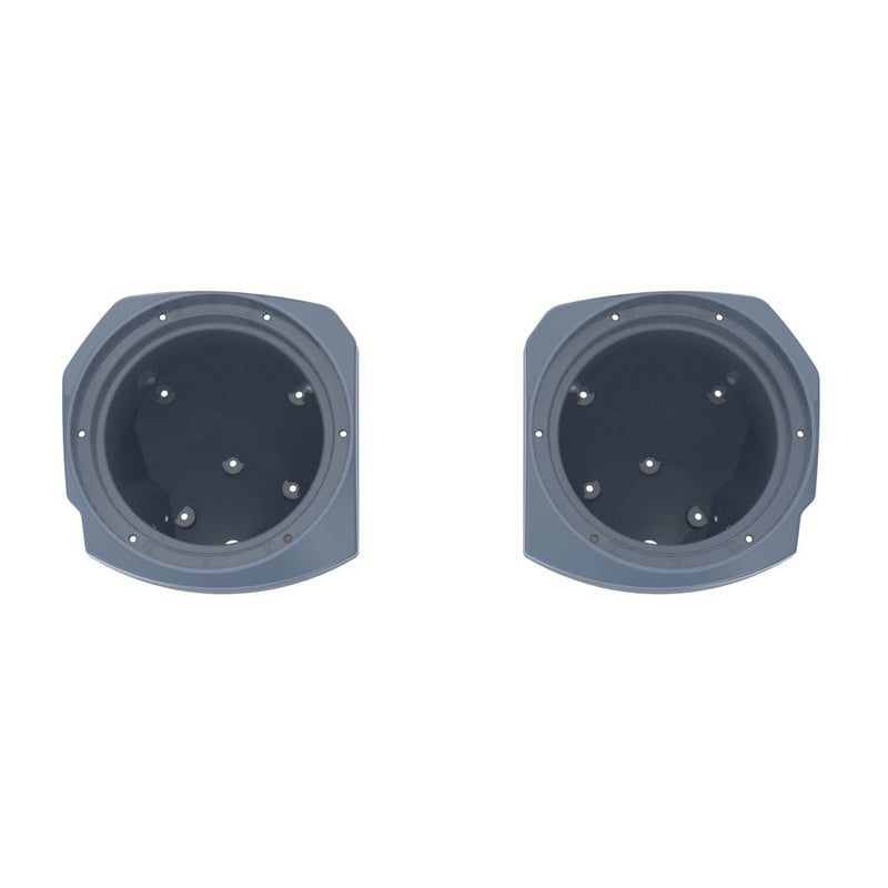 Advanblack Color-Matched 8-inch Speaker Pods for 23.5-Up Harley Touring