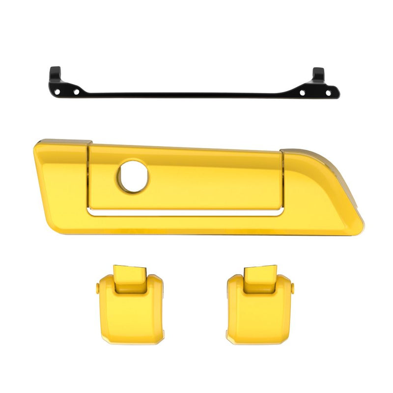 Advanblack Color Matched Hinges & Latch kit  For Advanblack & Harley Razor Chopped King Rear Tour Trunk Pack