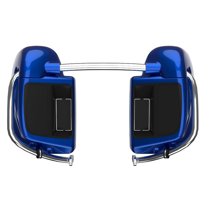 Advanblack Rushmore Lower Vented Fairings for 2014-2023 Harley Davidson Touring