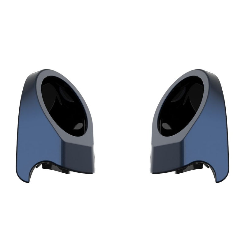 Advanblack Color Matched 6.5 Inch Speaker Pods for Advanblack & Harley King Rear Tour Trunk Pack