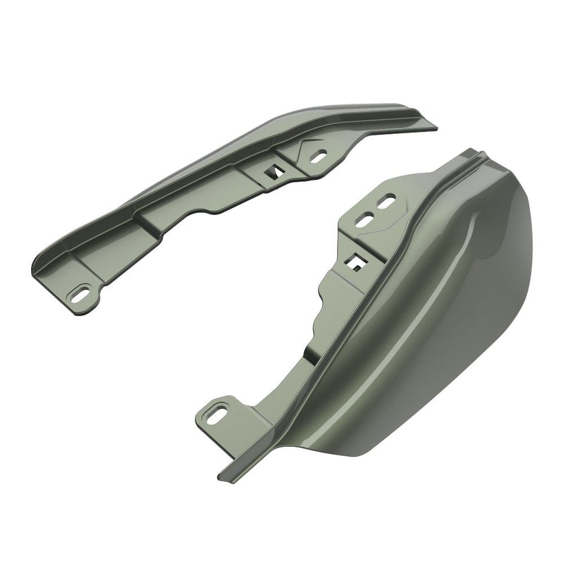 Advanblack Mid-Frame Air Deflectors heat shield For '09Up Harley Davidson Touring