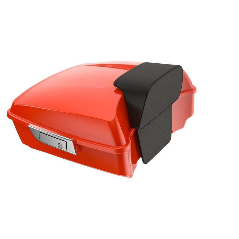 Advanblack Chopped Rear Tour Trunk Pack For  '97-'26 Harley Touring / Softail